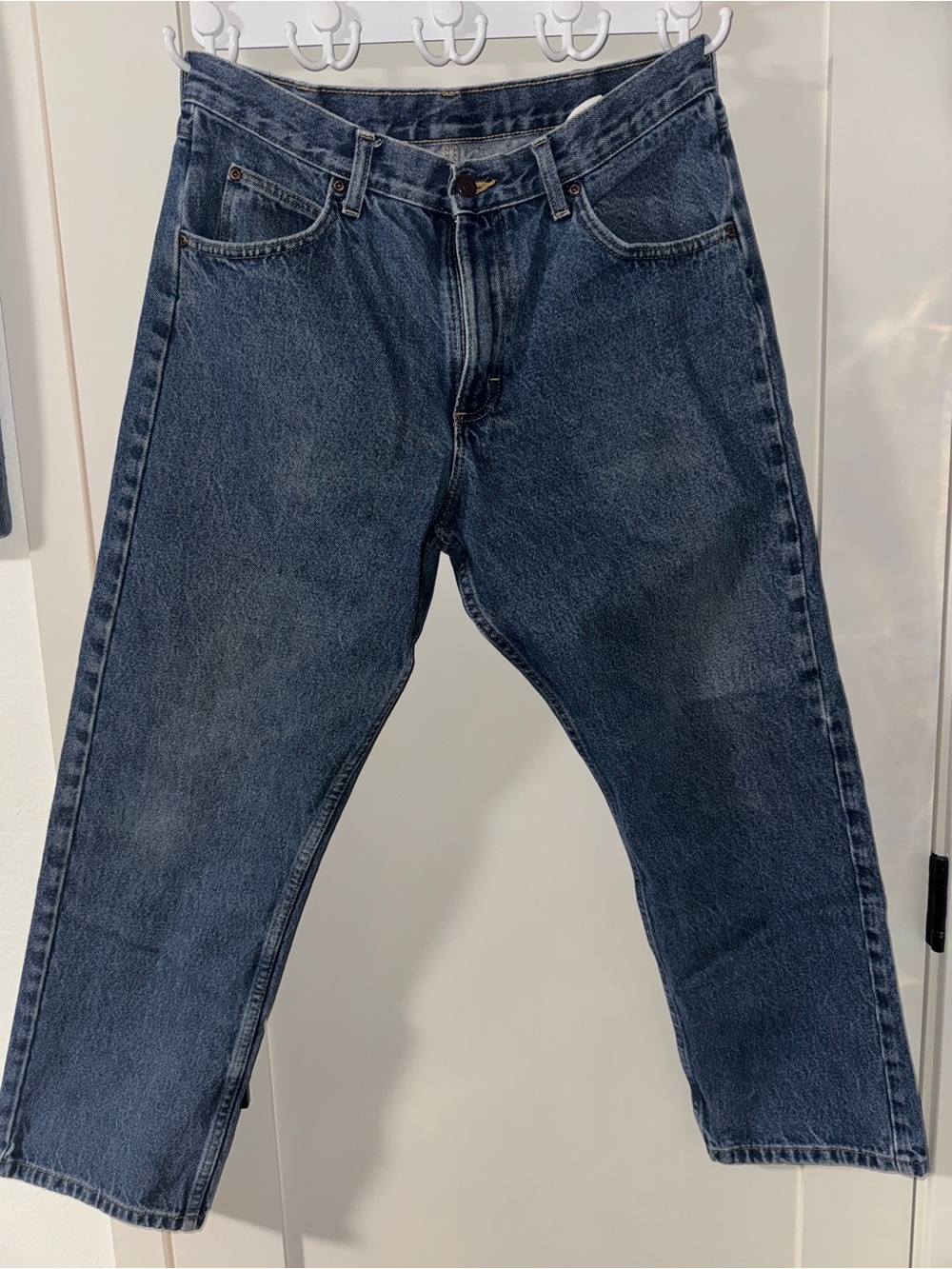 Wrangler Relaxed Fit Dark Blue Men’s Jeans